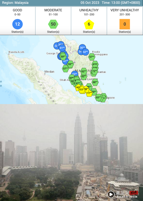 马来西亚烟霾季又来了